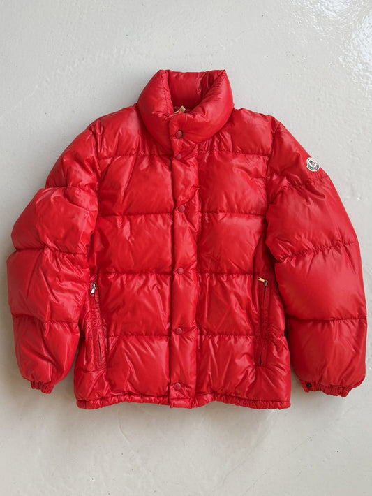 Vintage moncler puffer jacket with badge
