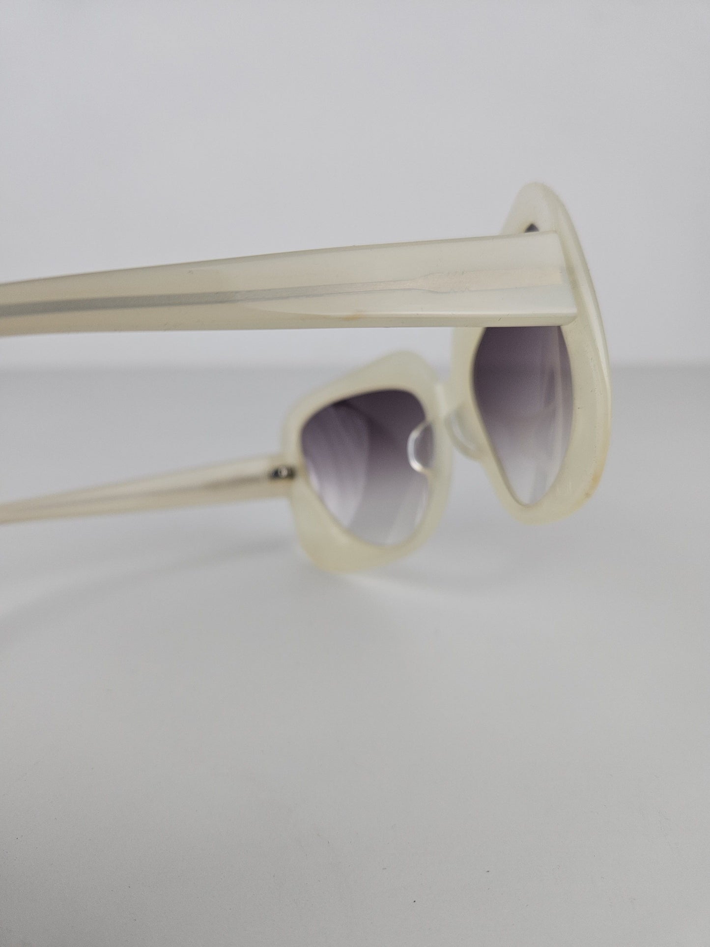 Hussein Chalayan 75-HC02 oversized space age sunglasses
