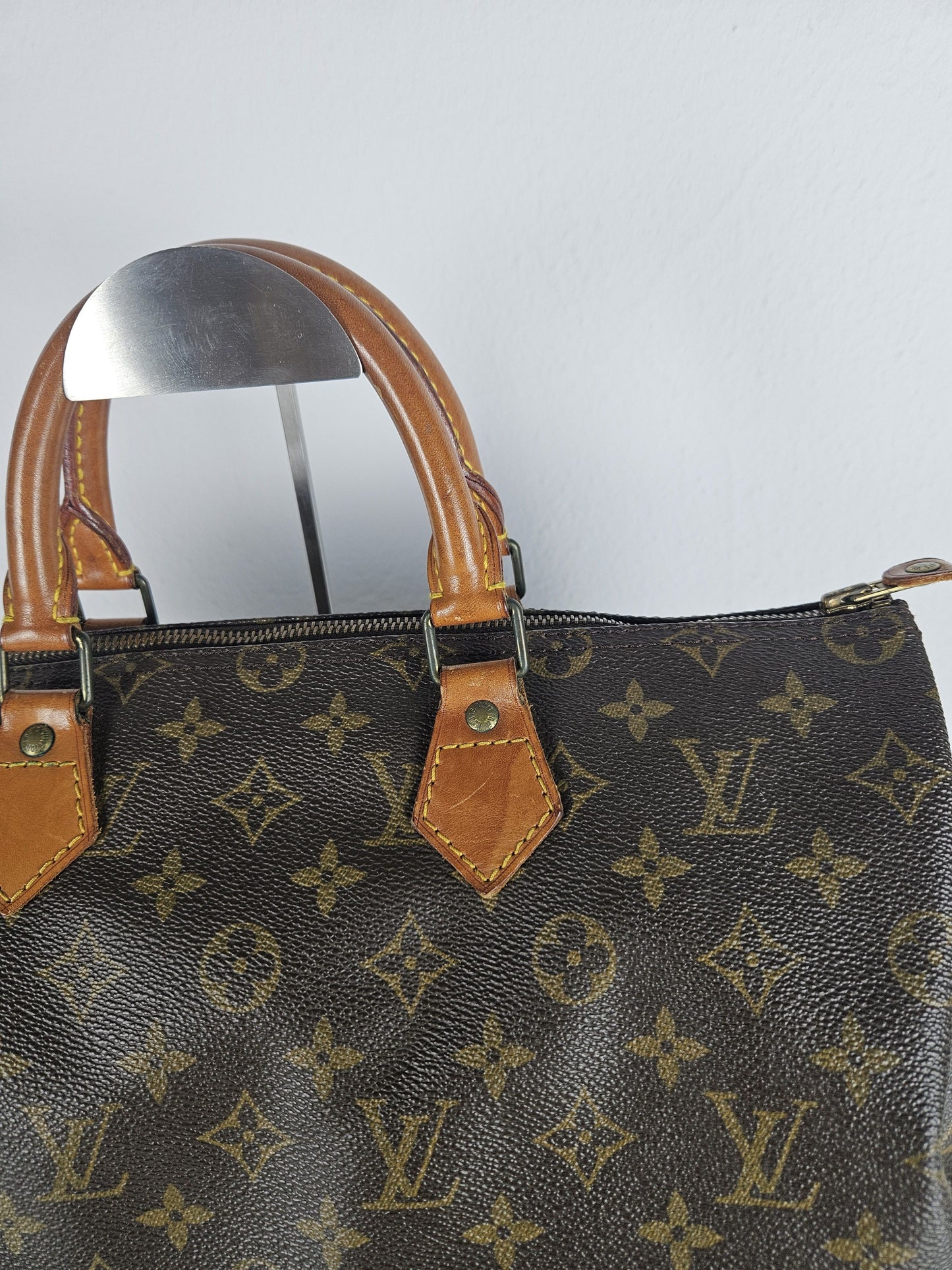 Vintage 80s Louis Vuitton monogram speedy 35 boston bag