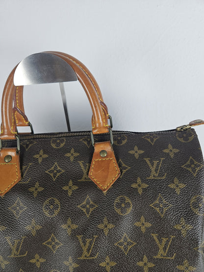 Vintage 80s Louis Vuitton monogram speedy 35 boston bag
