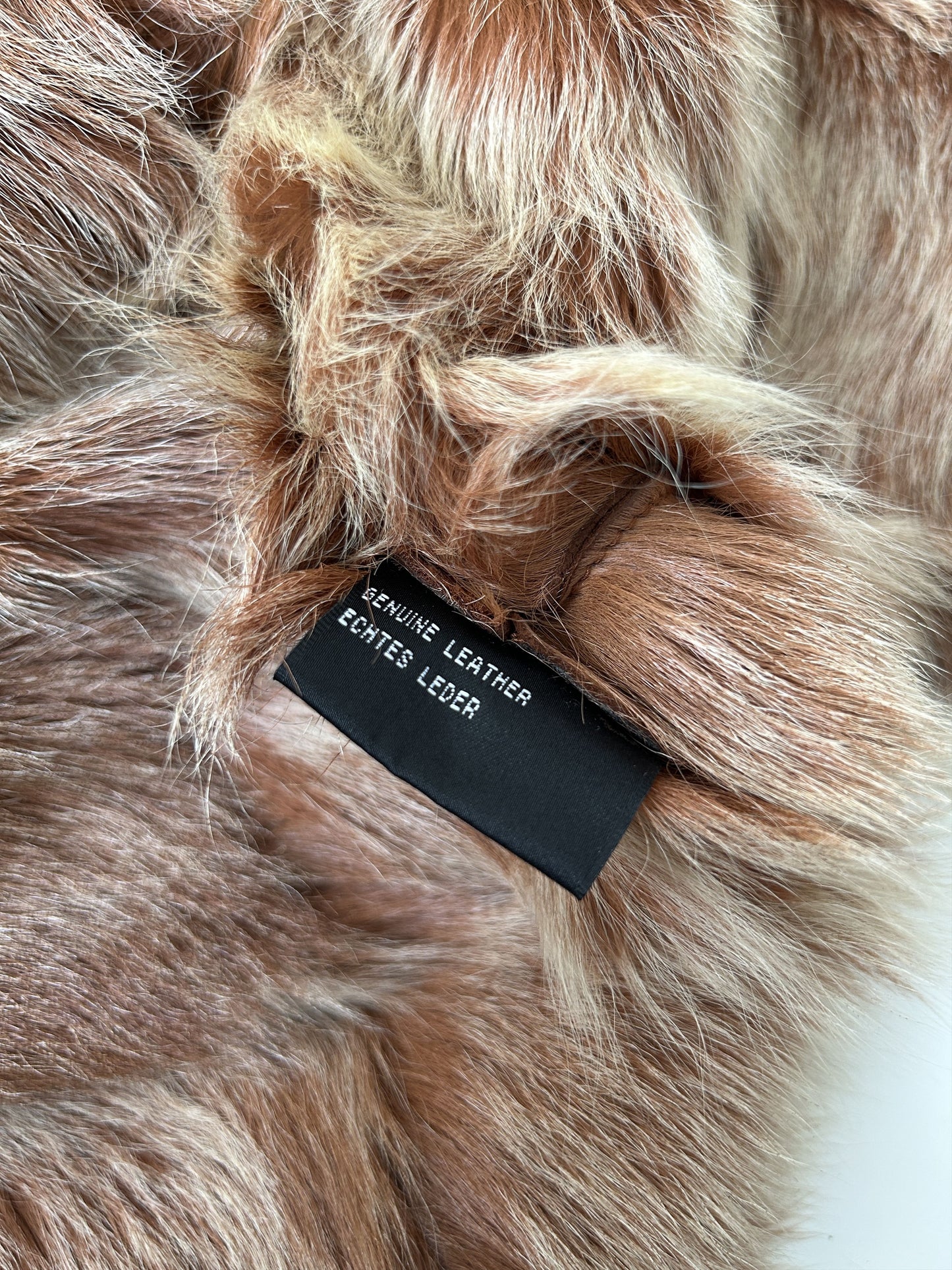 Vintage suede short penny lane/ afghan coat