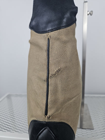Vintage y2k Gucci Jackie canvas and leather hobo handbag