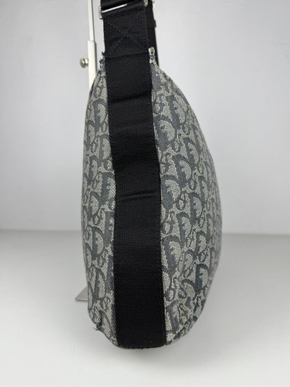 Vintage y2k dior trotter monogram canvas messenger bag