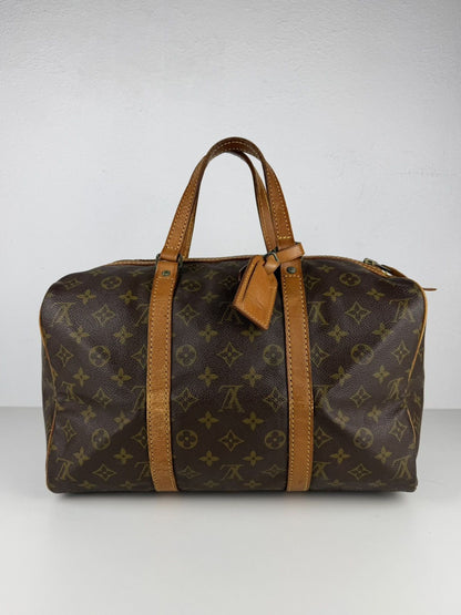 Vintage 80s Louis Vuitton monogram sac souple 35 boston bag