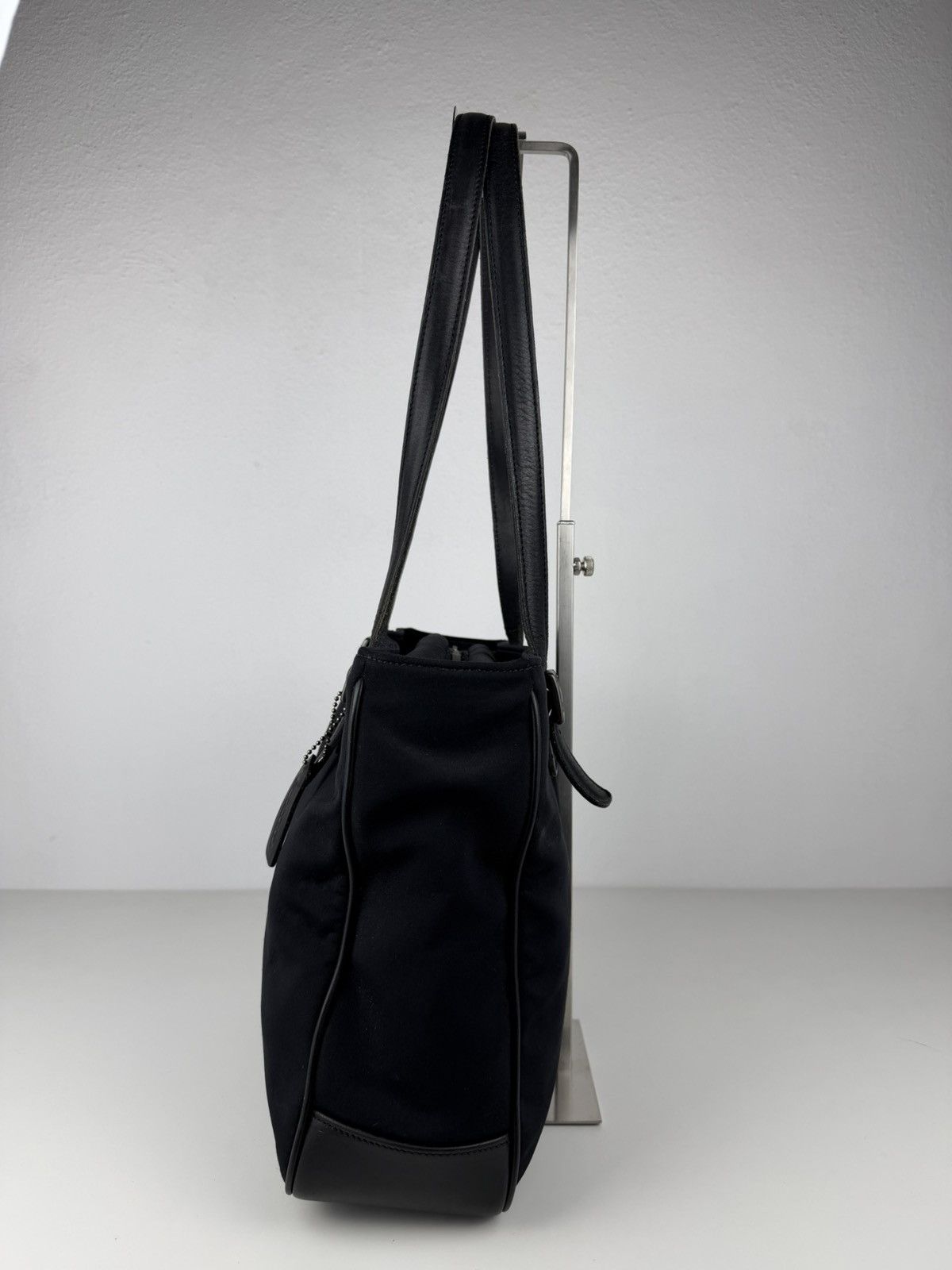 Coach neoprene and leather tote