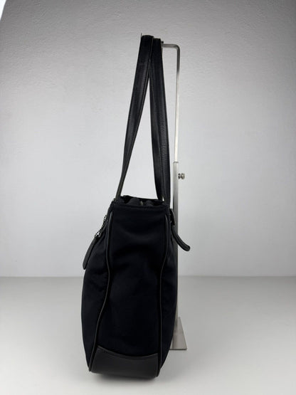 Coach neoprene and leather tote