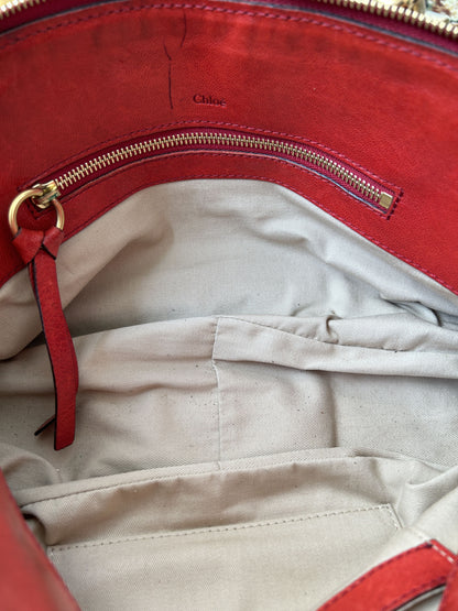 Chloe heloise leather handbag