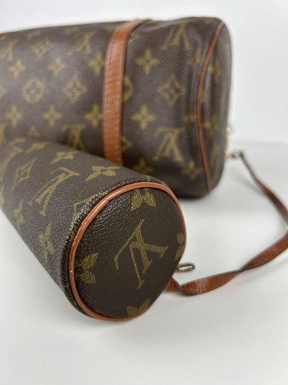 Louis Vuitton monogram papillon 30 mini boston bag