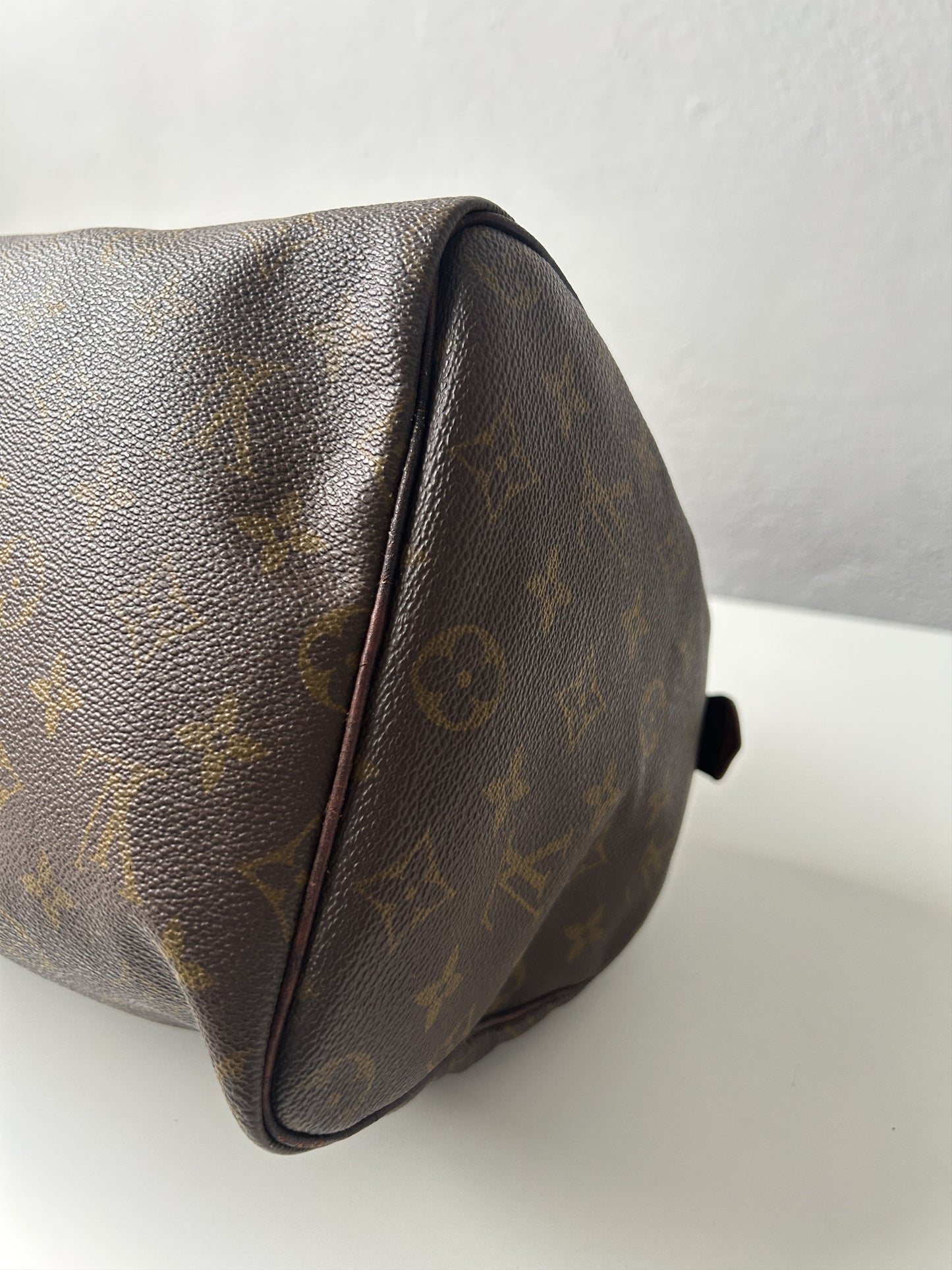 Vintage 70s Louis Vuitton monogram speedy 30 mini boston bag