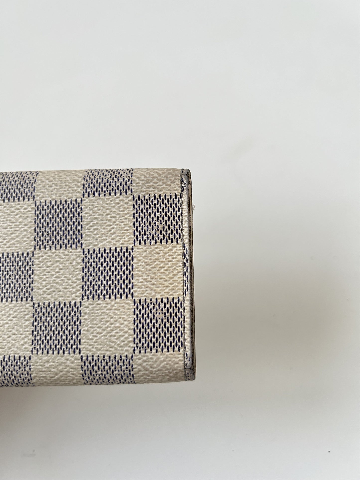 Louis Vuitton damier azur key holder