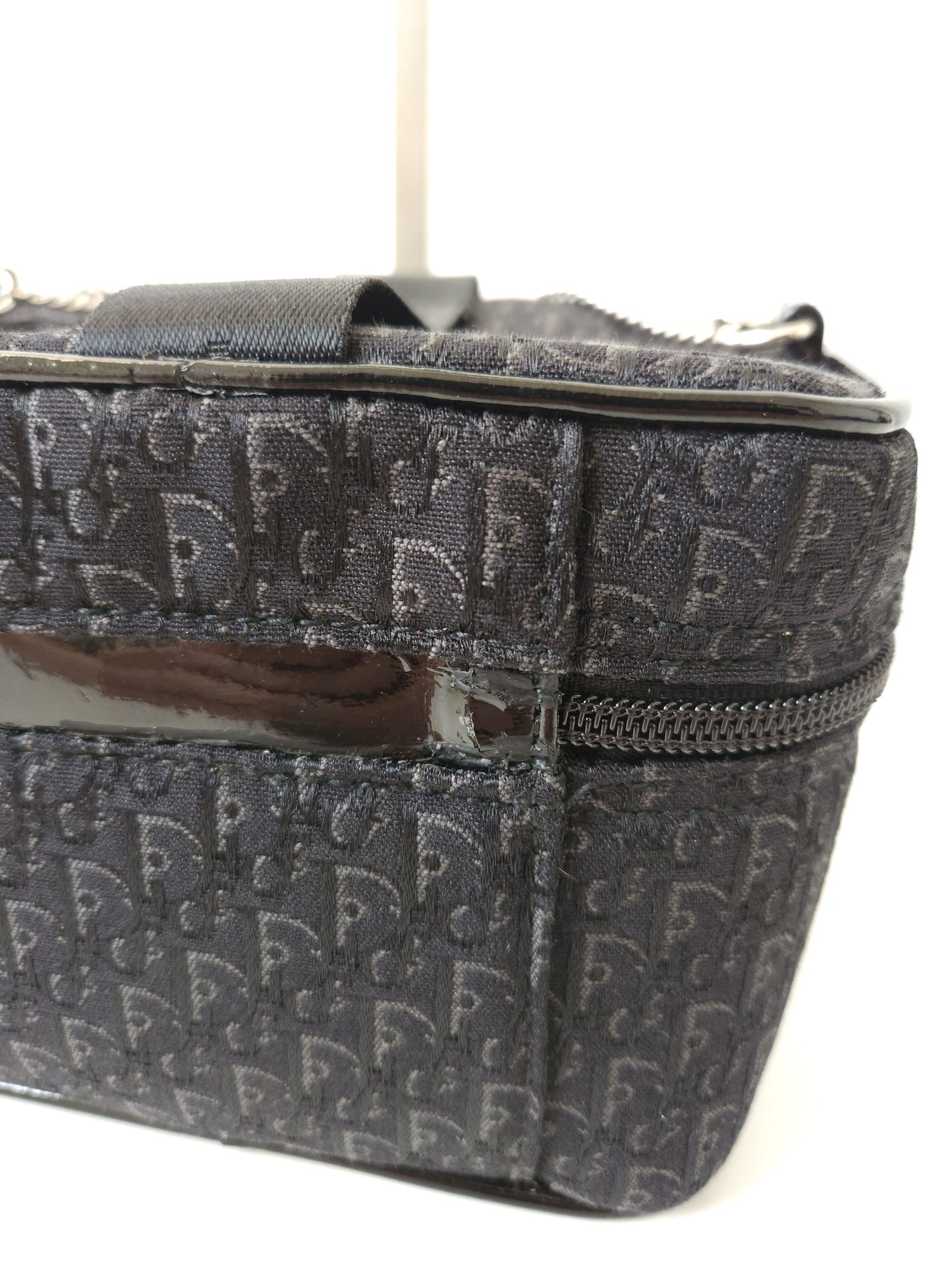 Vtg y2k Dior john galliano street chic monogram vanity case