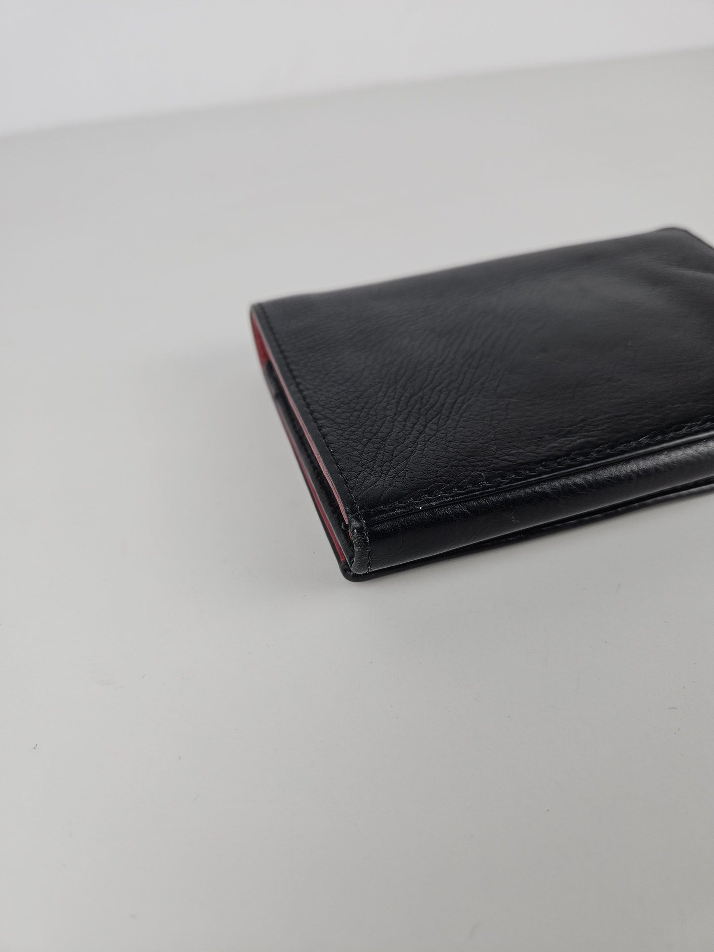 Vintage 90s Dior leather bifold wallet
