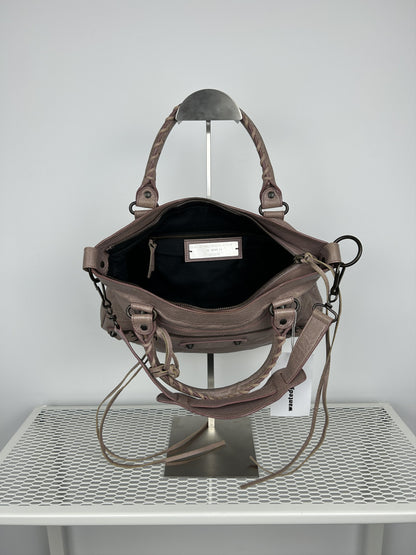 Balenciaga first bag in lilac