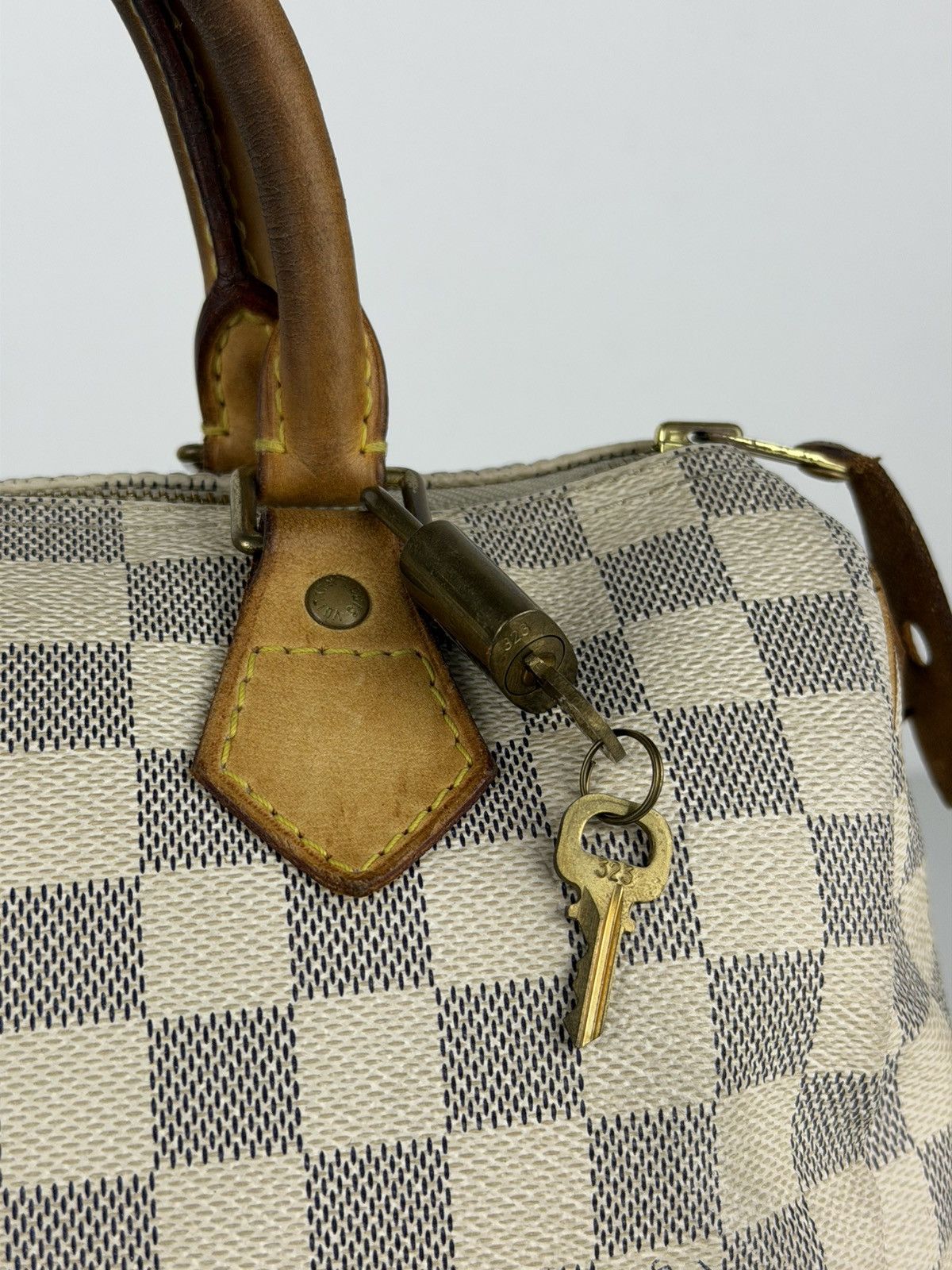 Louis Vuitton speedy 25 damier azur