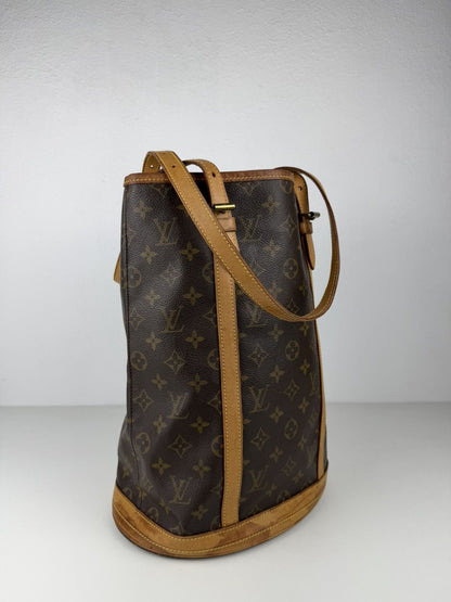 Vintage Louis Vuitton monogram bucket GM