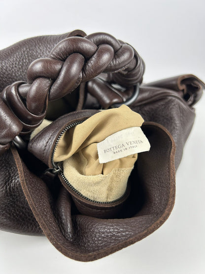 Bottega Veneta intrecciato leather handbag