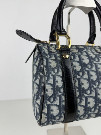 Vintage y2k Dior trotter oblique mini boston bag