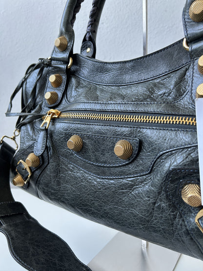 Balenciaga giant hardware city bag