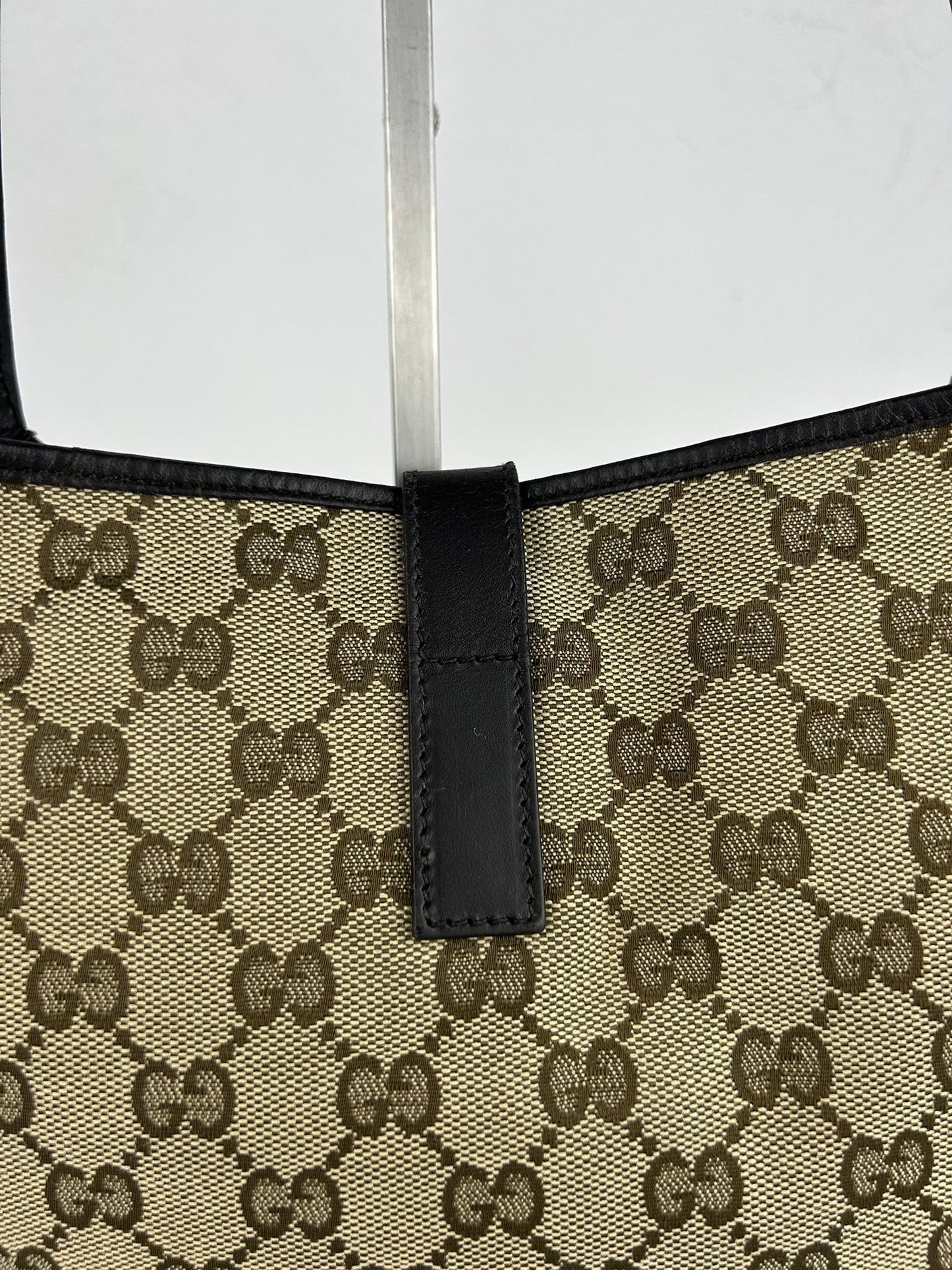 Gucci Tom Ford era gg monogram canvas jackie handbag