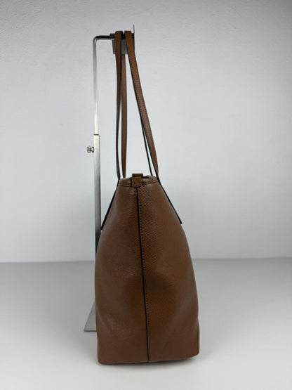 Coach crossgrain leather city tote bag