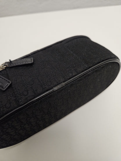Y2k Dior trotter oblique monogram canvas toiletry bag/ pouch