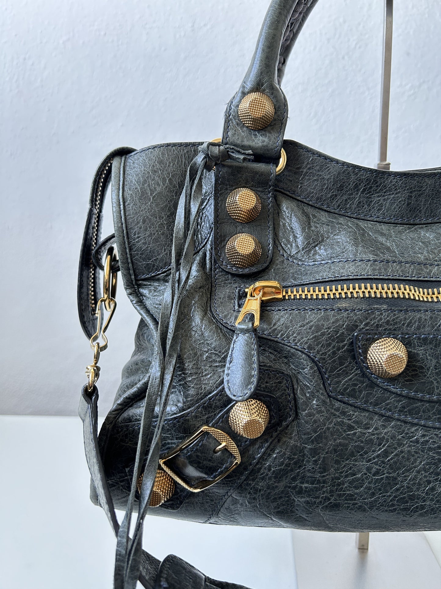 Balenciaga giant hardware city bag