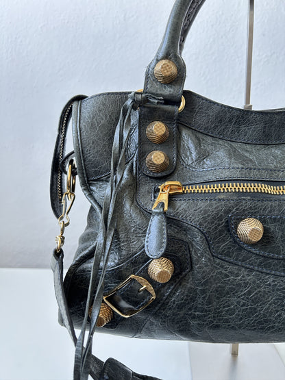Balenciaga giant hardware city bag