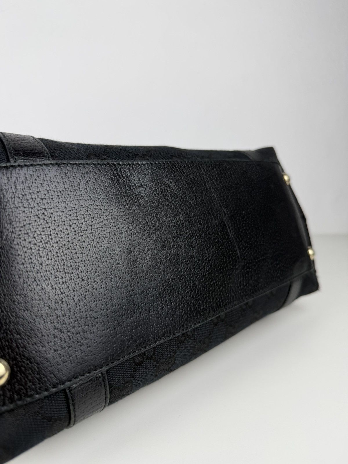 Gucci abbey GG monogram canvas tote