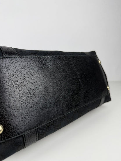 Gucci abbey GG monogram canvas tote