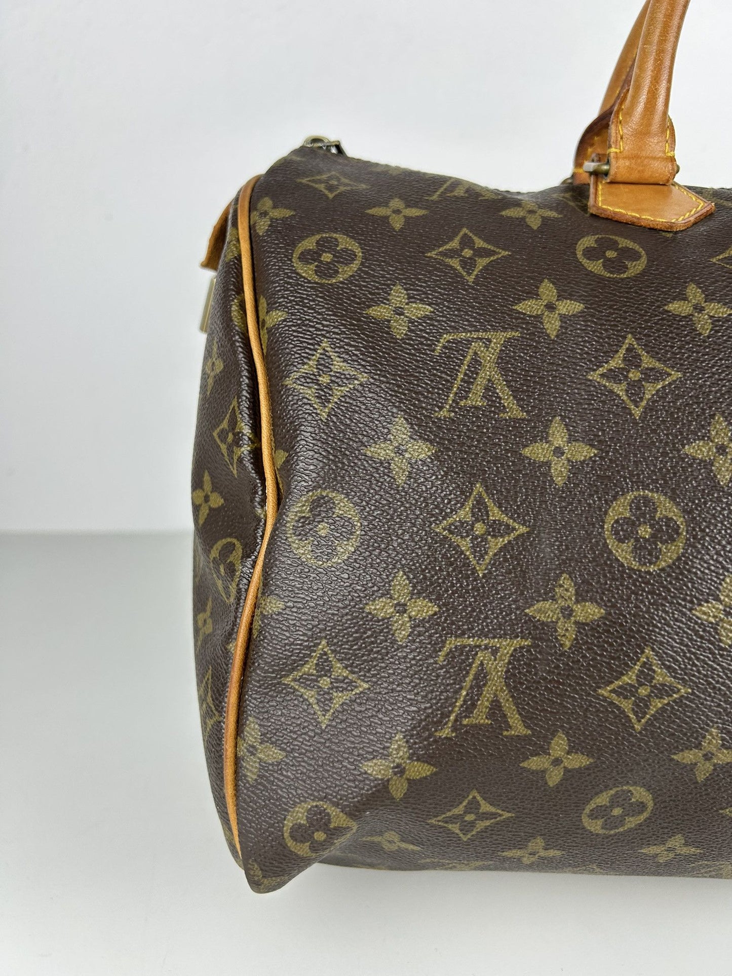 Vintage 80s Louis Vuitton monogram speedy 35 boston bag