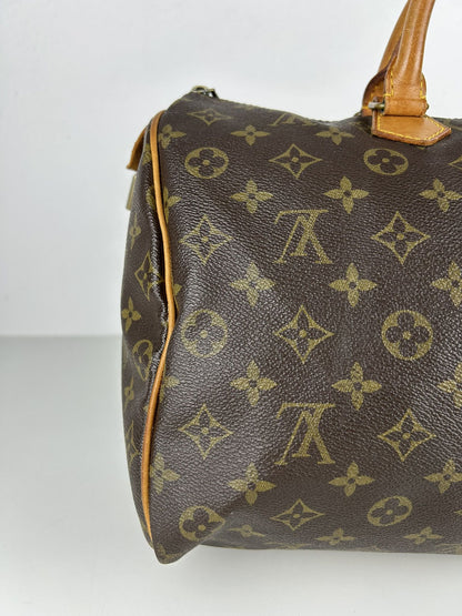 Vintage 80s Louis Vuitton monogram speedy 35 boston bag