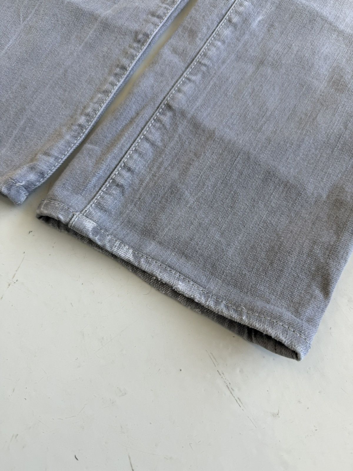 Dsquared2 distressed gray slim jeans