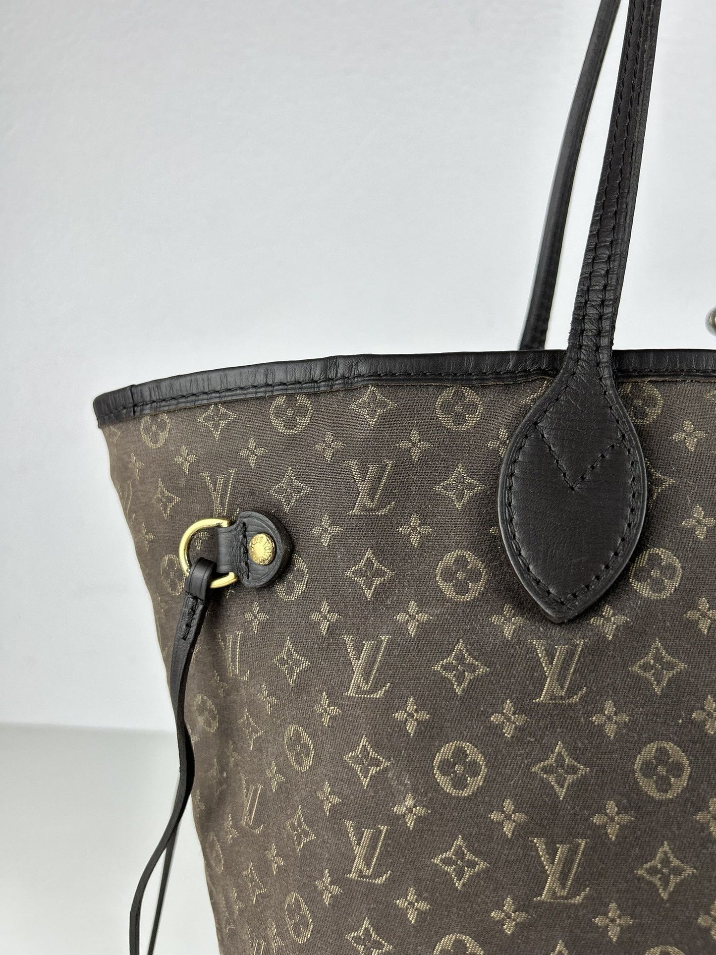 Louis Vuitton monogram idylle neverfull mm tote bag