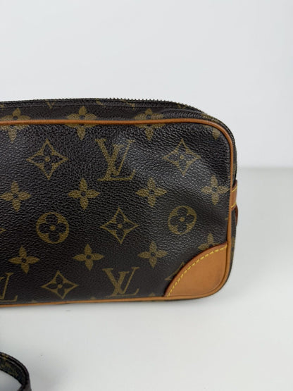 Vintage Louis Vuitton Marly Dragonne monogram clutch bag