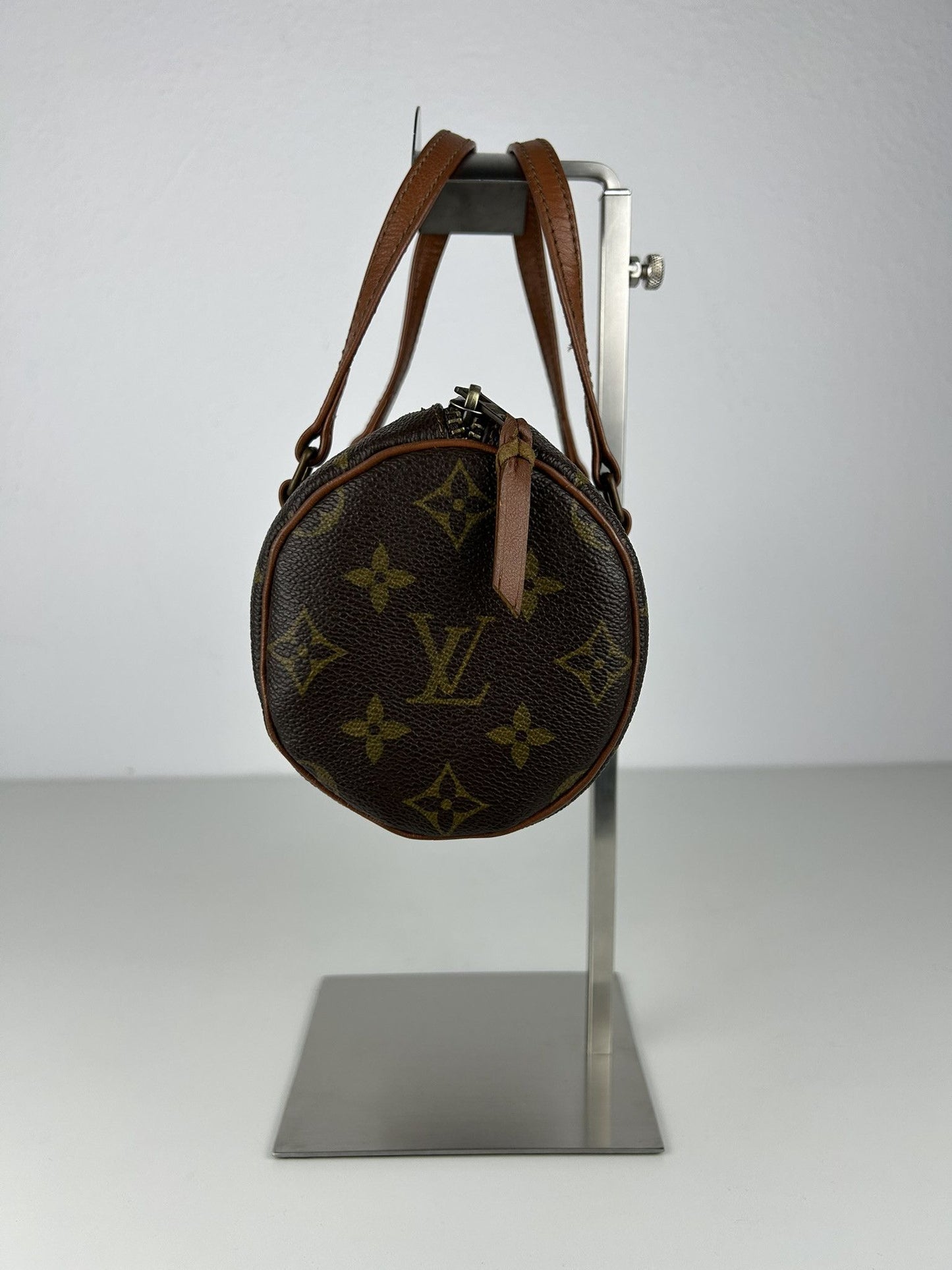 Vintage Louis Vuitton monogram papillon 22 mini boston bag
