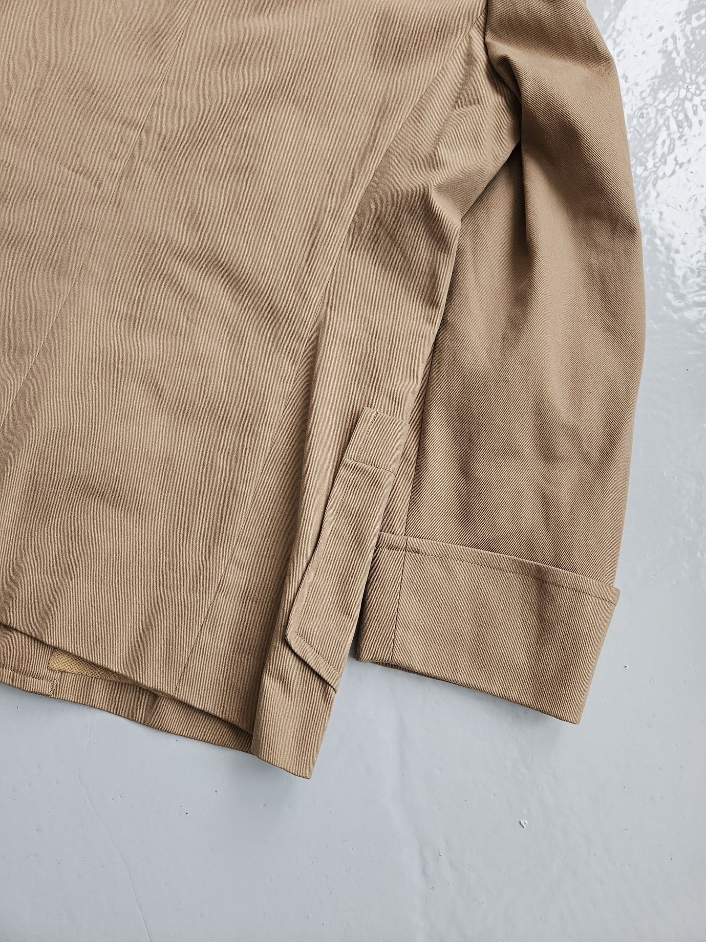 Yohji Yamamoto Y's double breasted reefer jacket peacoat