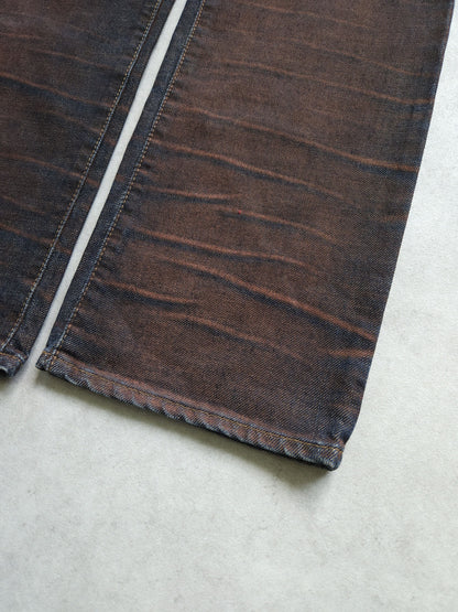 Archive y2k just cavalli overdyed slim denim