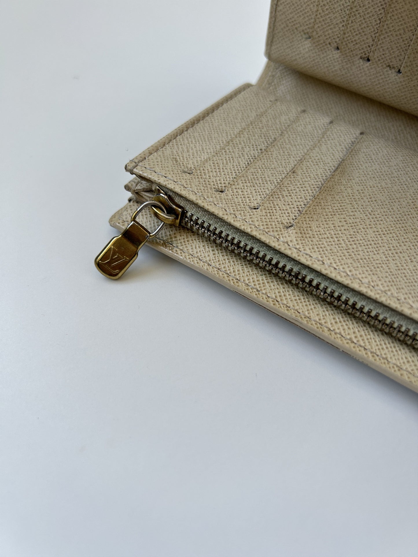 Louis vuitton damier azur folding wallet