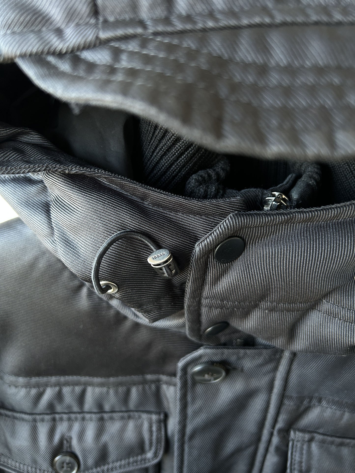 AW2012 Gucci hooded puffer jacket