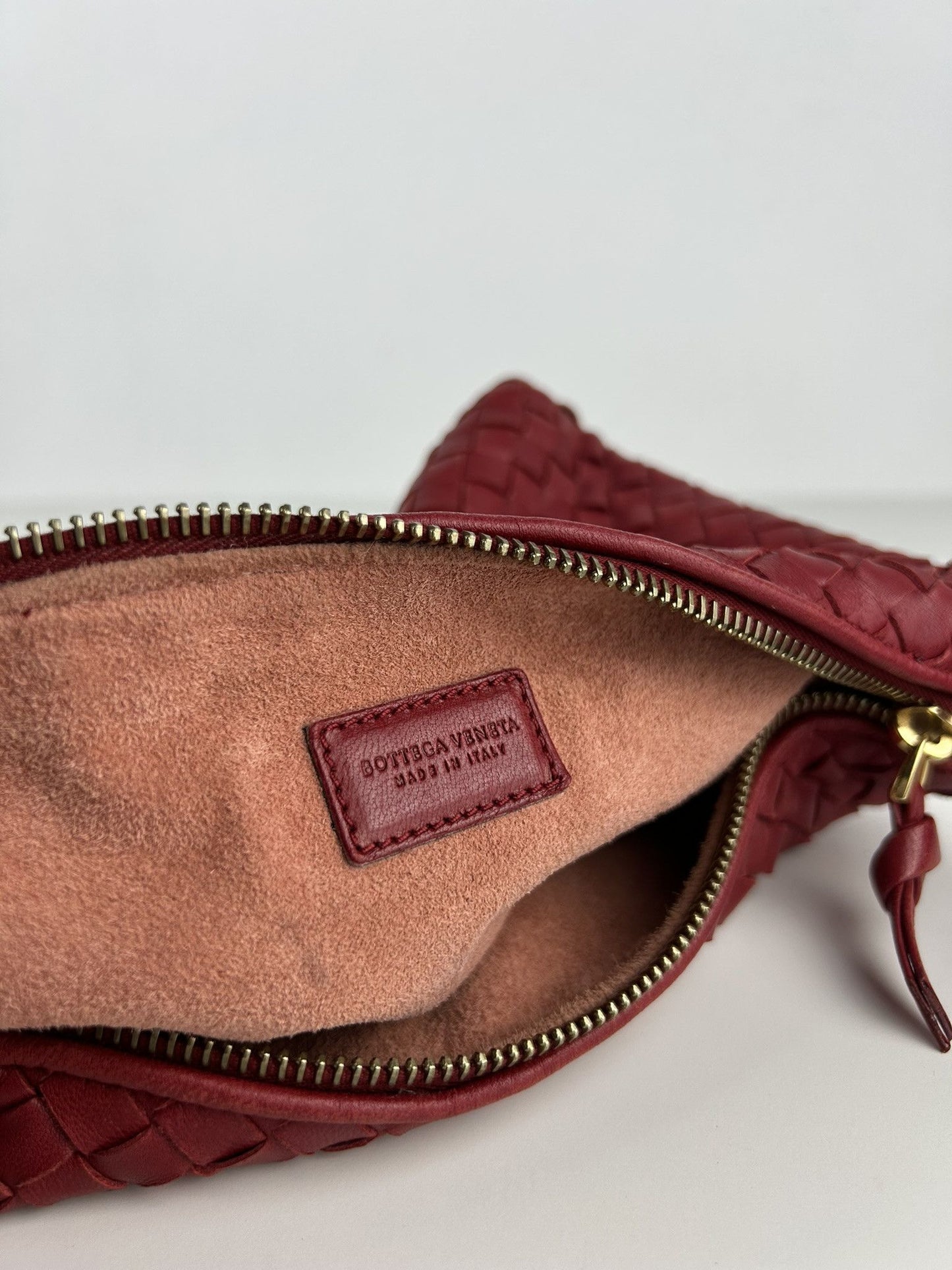 2007 Bottega Veneta intrecciato mini hobo handbag