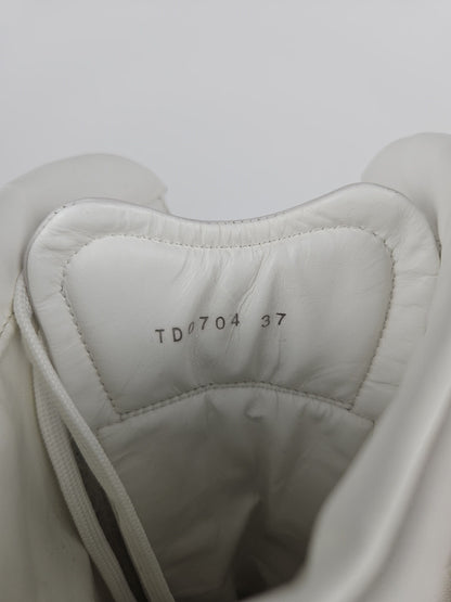 Vintage y2k dior monogram knee height lace up boots