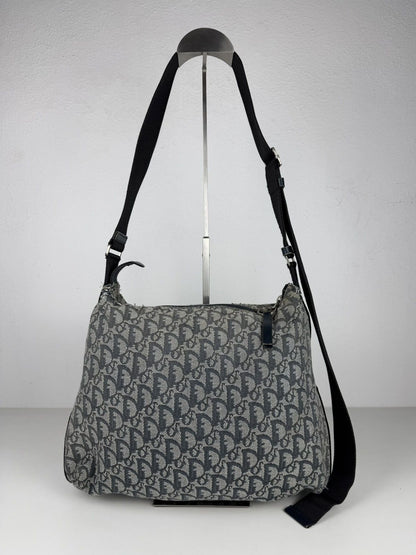 Vintage y2k dior trotter monogram canvas messenger bag