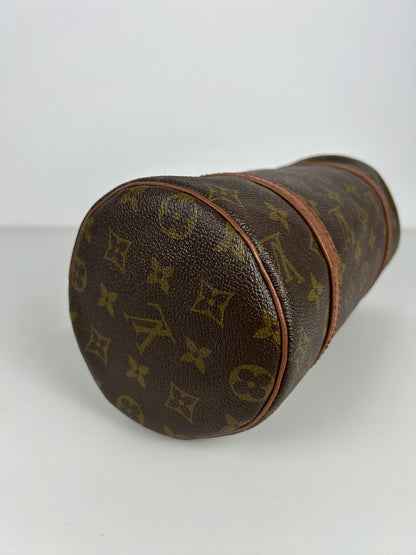 Vintage Louis Vuitton monogram papillon 26 mini boston bag
