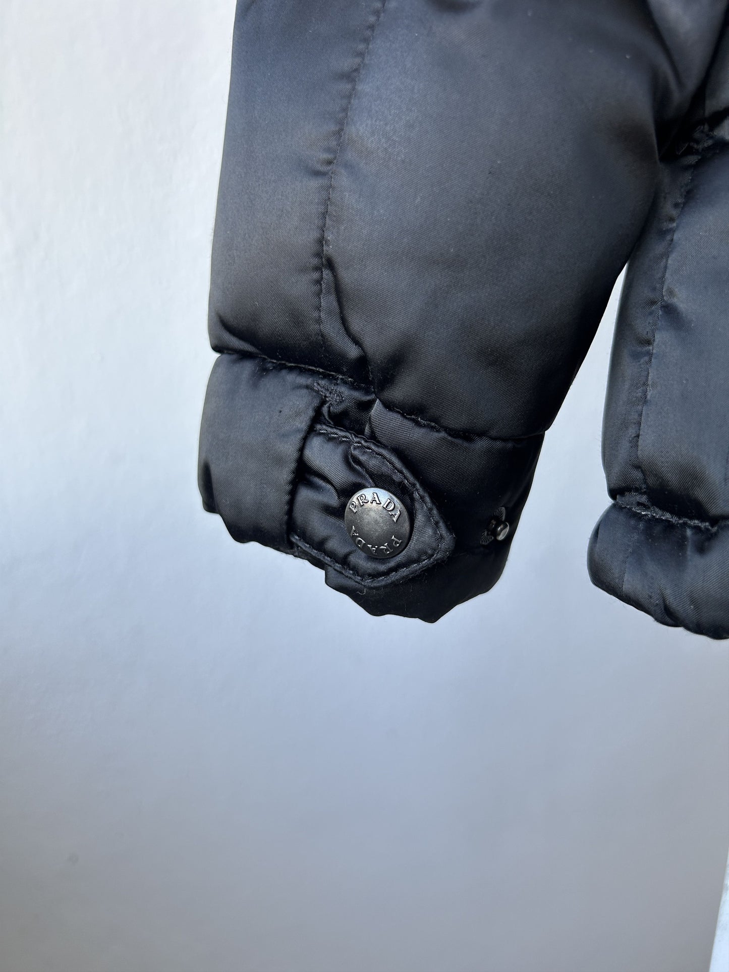 AW2010 Prada sport triangle logo puffer jacket