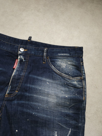 Dsquared2 Dan Commando Short distressed SS2023