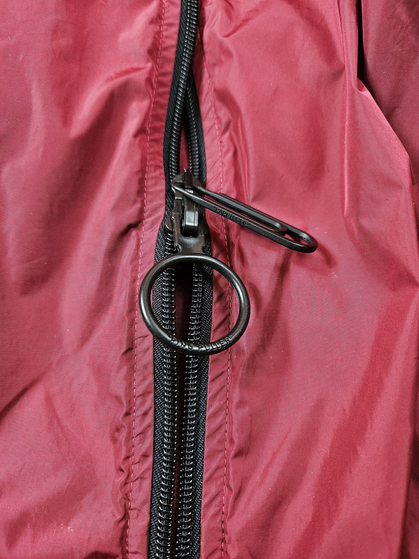 Off-white SS2020 removable sleeve river trail track top