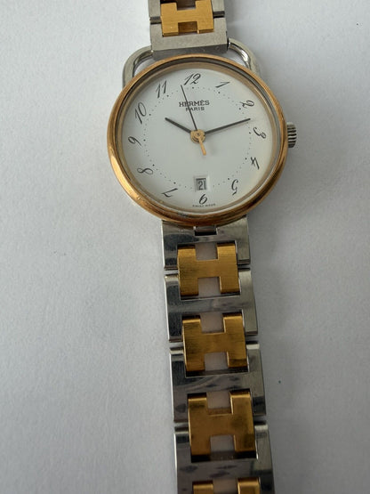 Vintage 1990s Hermes Arceau watch