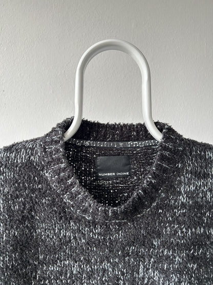 Number Nine oversized melange knit