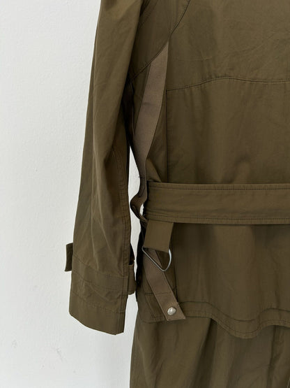 2019 Stella McCartney oversized layered trench coat
