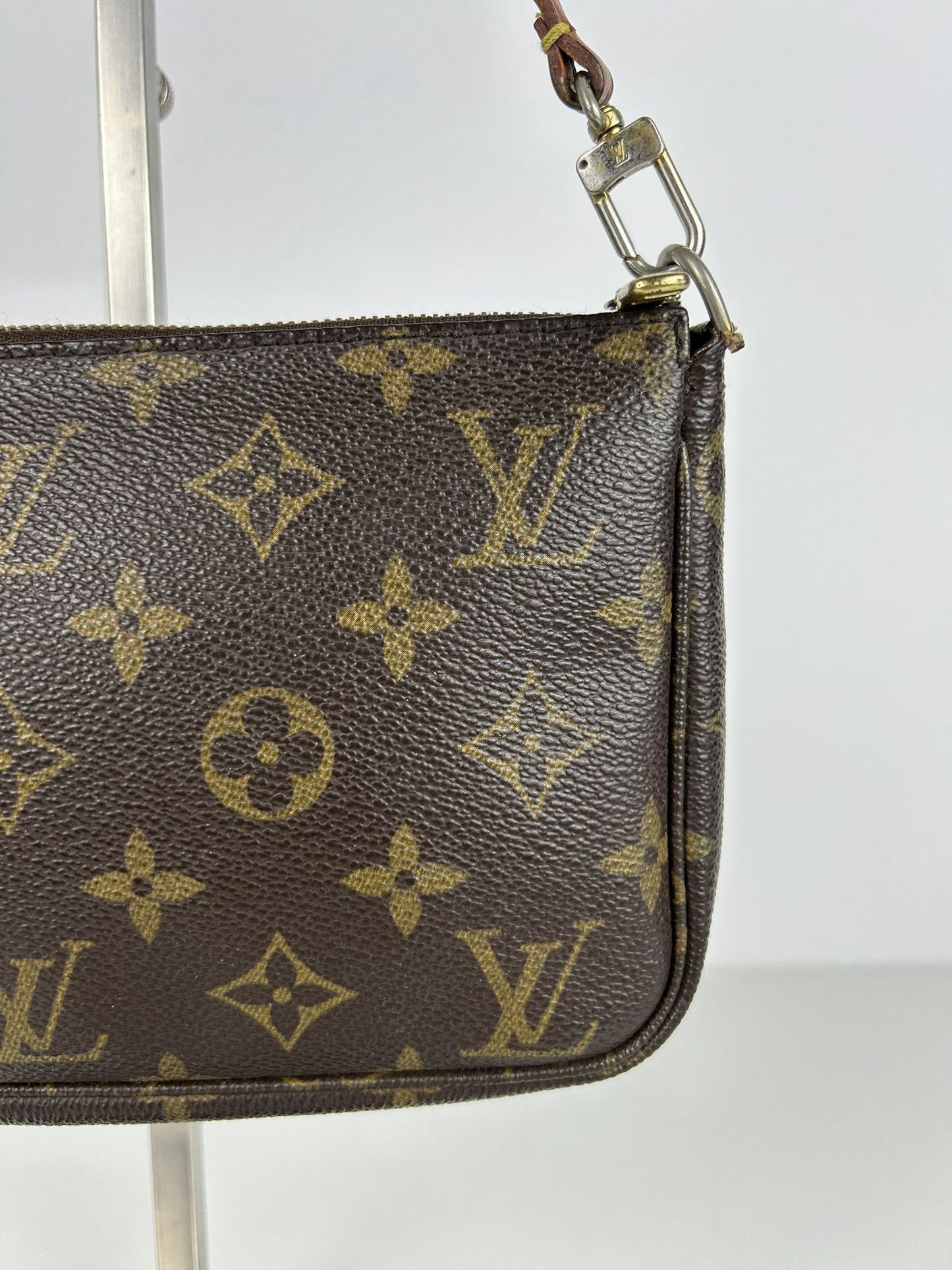 Vintage Louis Vuitton monogram pochette accessoires mini bag